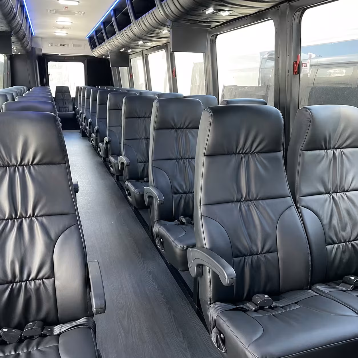 35 passenger minibus inside