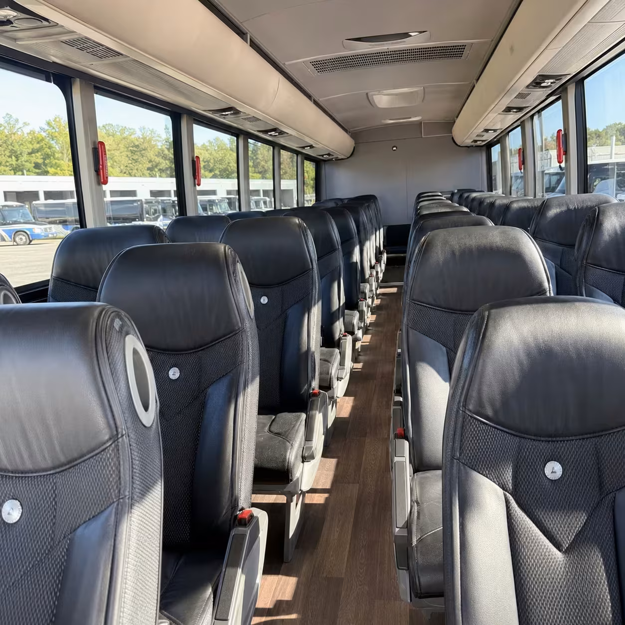 flagstaff charter bus inside