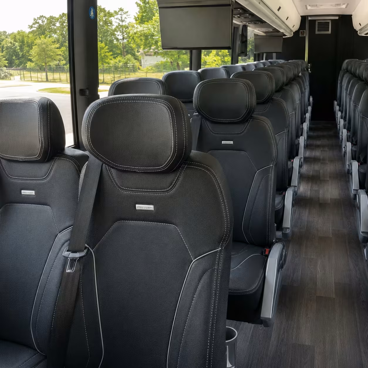 flagstaff charter bus rental inside