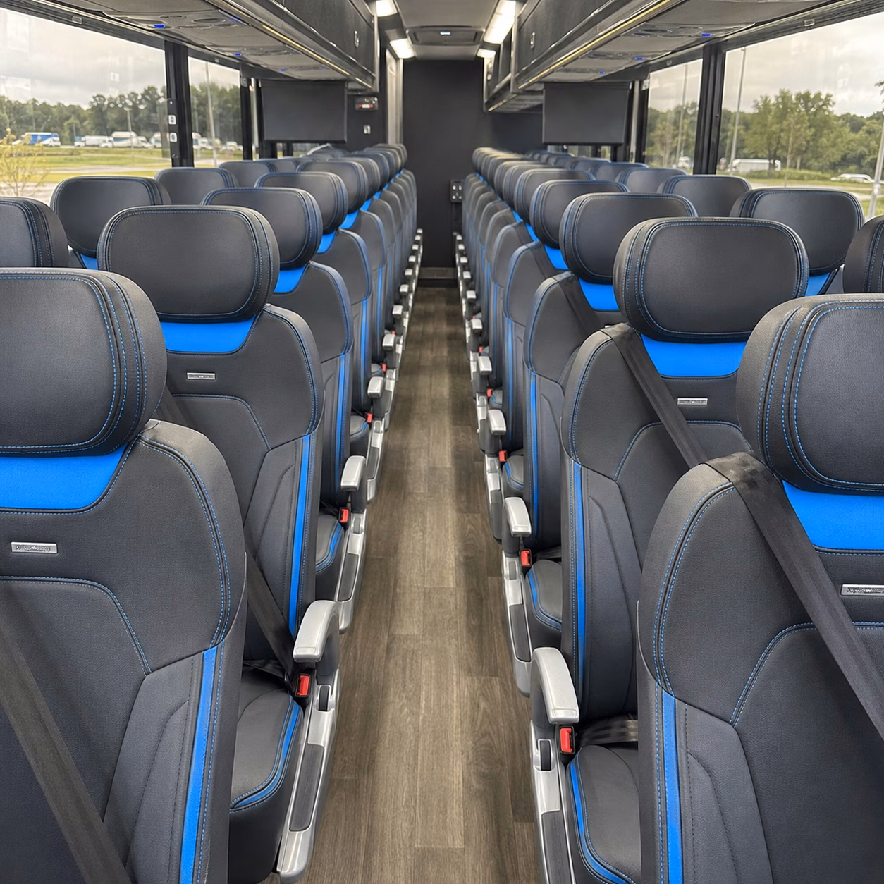 flagstaff charter bus rental interior