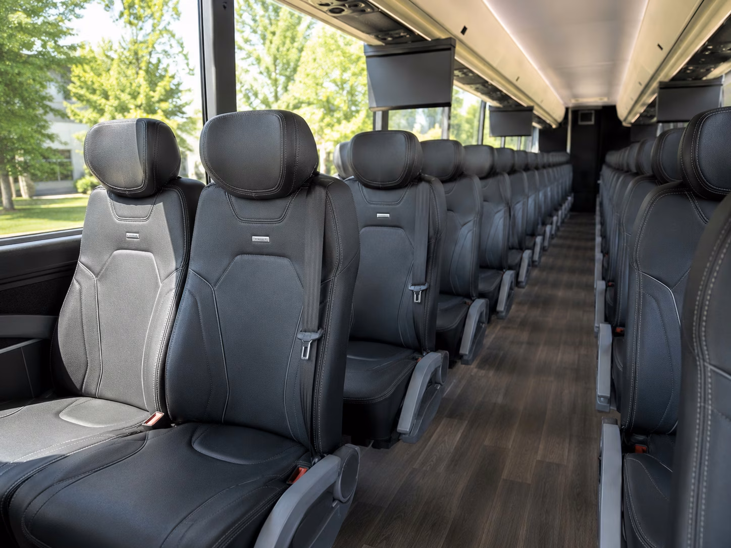 flagstaff wedding shuttle buses for mountain and forest venues