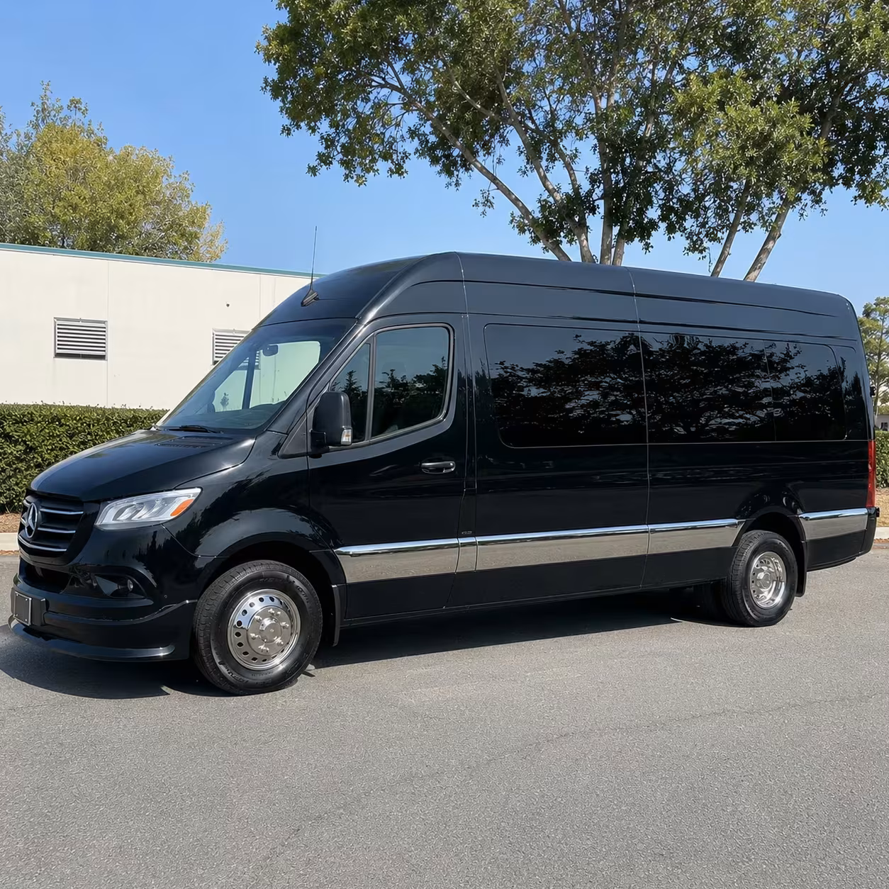 sprinter van with driver