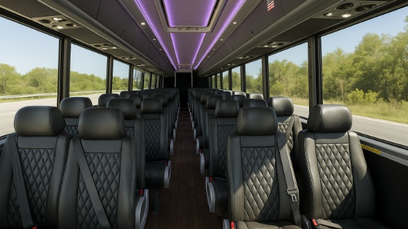 flagstaff 18 passenger minibus inside