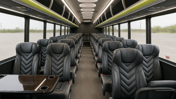 flagstaff 20 passenger minibus inside