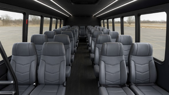 flagstaff 25 passenger minibus inside