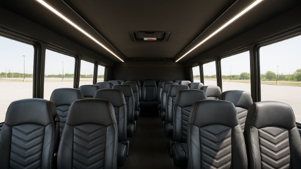 flagstaff 30 passenger minibus inside