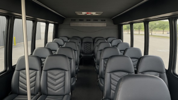 flagstaff 35 passenger minibus inside
