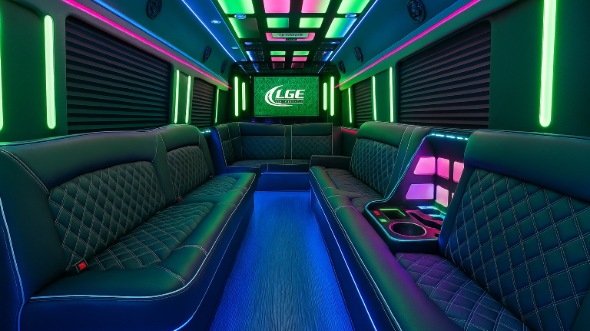 flagstaff party bus rental inside