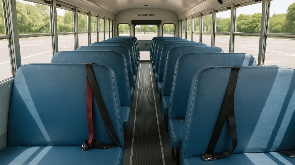 school bus rental interior flagstaff