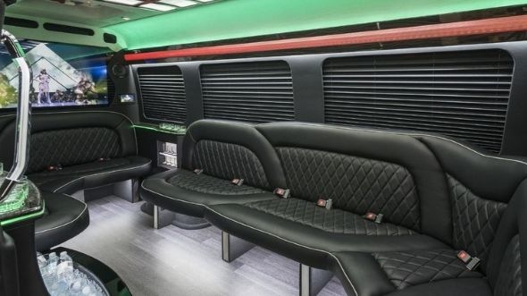 sprinter limo rental interior flagstaff